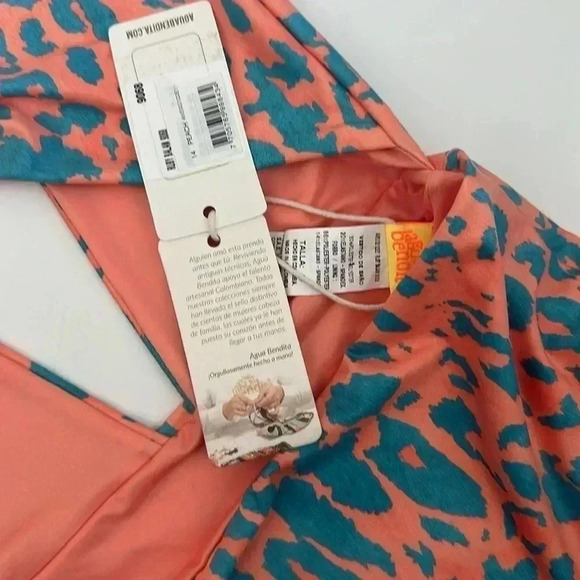 NWT Agua Bendita Girls Leopard Swimsuit - Picture 5 of 6